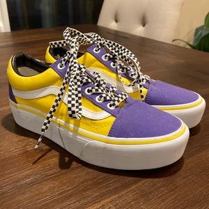 Platform Lakers Lowtop Vans
